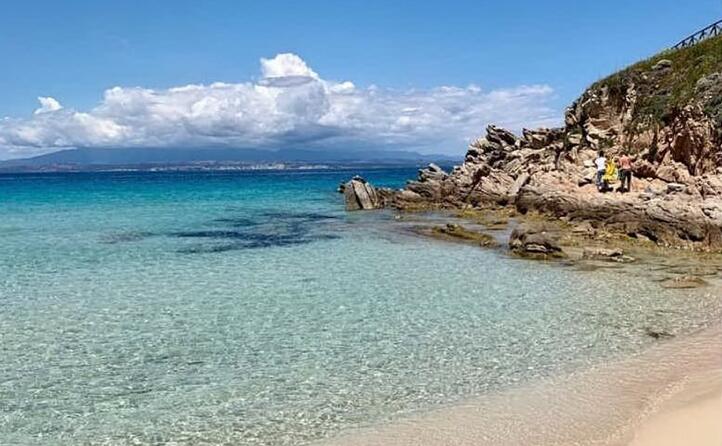 lo spettacolo della spiaggia di rena bianca a santa tera gallura ( martino_msound)