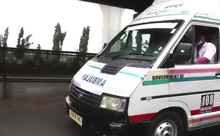 un ambulanza (archivio l unione sarda)