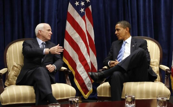 batte il repubblicano john mccain