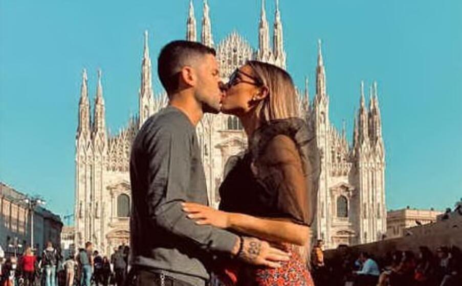 stefano sensi e giulia amodio (foto instagram)