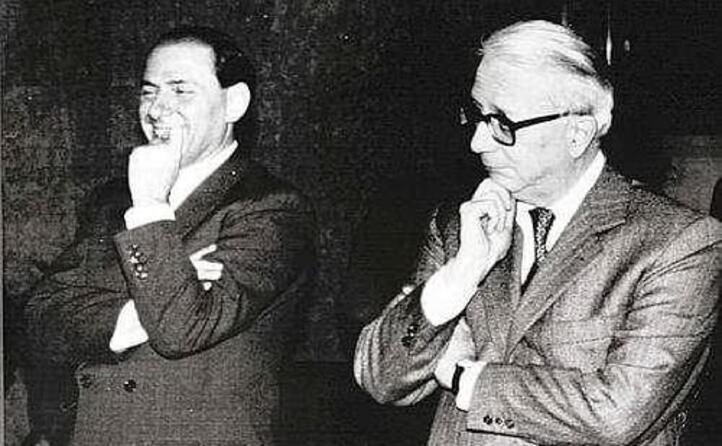 con silvio berlusconi prima del cosidetto editto bulgaro