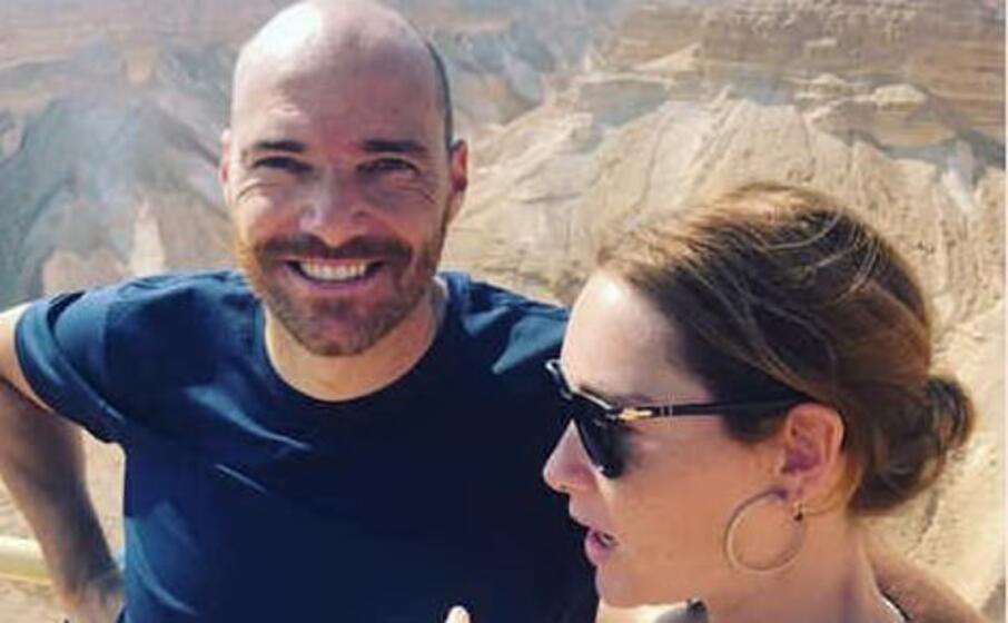andrea pezzi e cristiana capotondi (foto instagram)