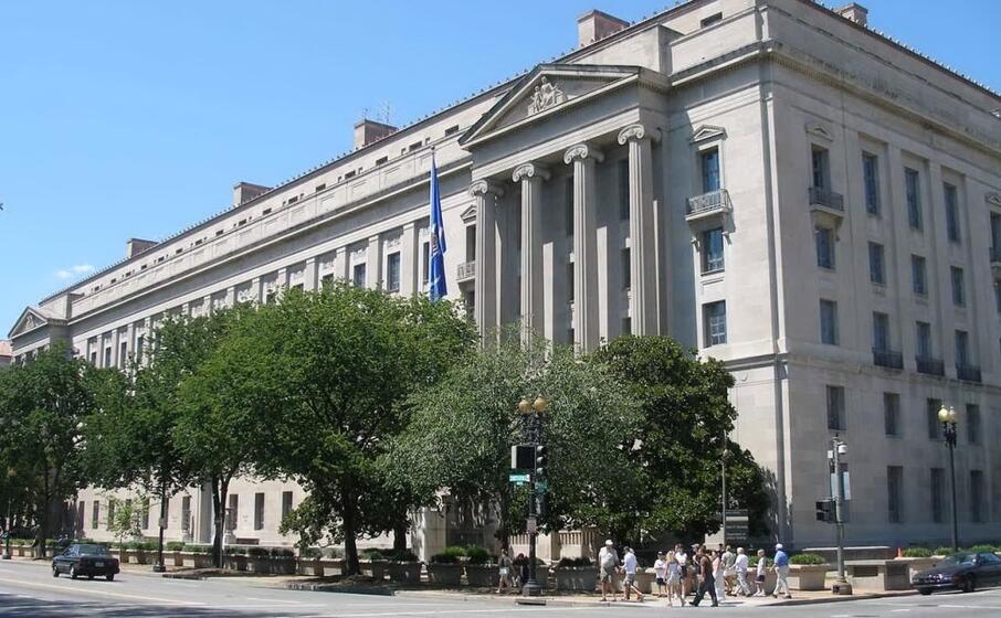 la sede del dipartimento di giustizia usa (wikipedia)