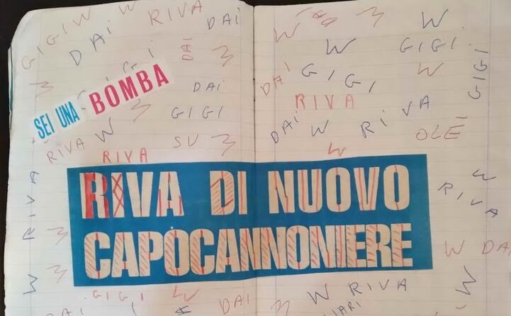 un altra pagina del quaderno cimelio