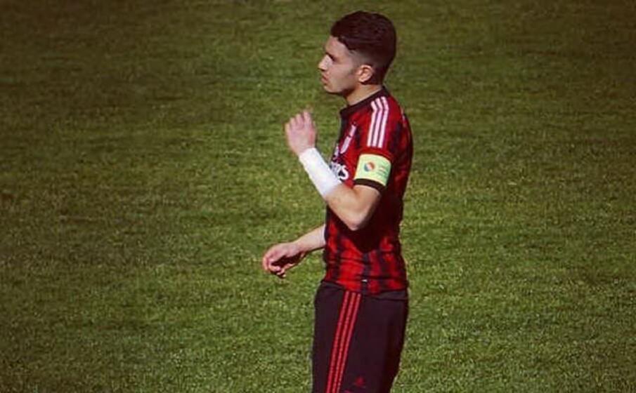 michel spinelli 21 anni difensore da luned vestir la maglia del lanusei (foto dal profilo facebook dell atleta)
