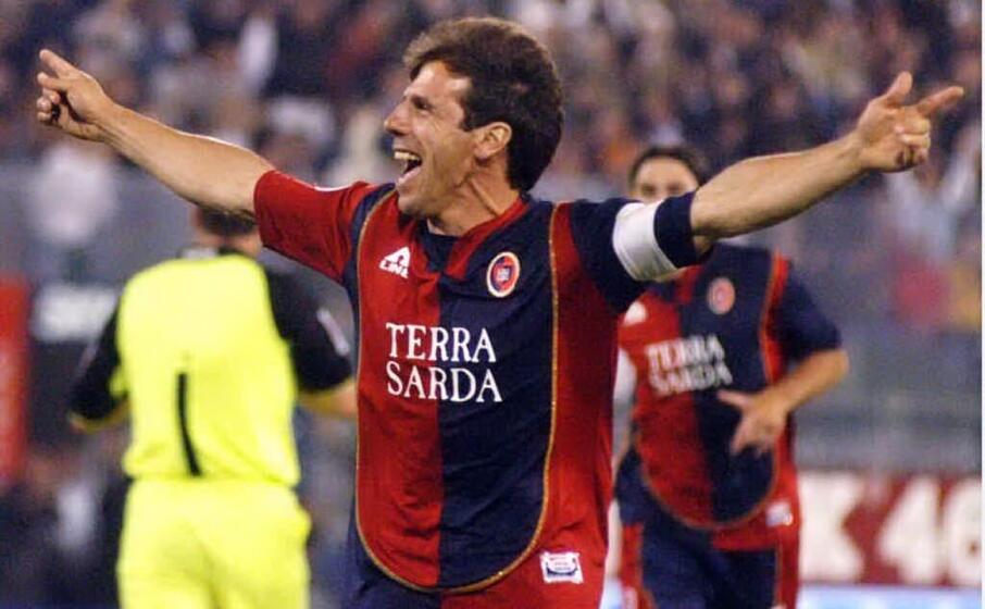 gianfranco zola (archivio l unione sarda)
