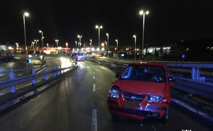 l incidente (foto polizia municipale)