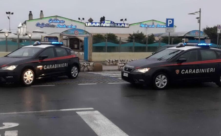 i militari sul posto (foto carabinieri)