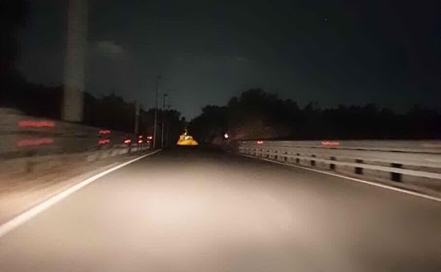il viadotto al buio (l unione sarda sanna)
