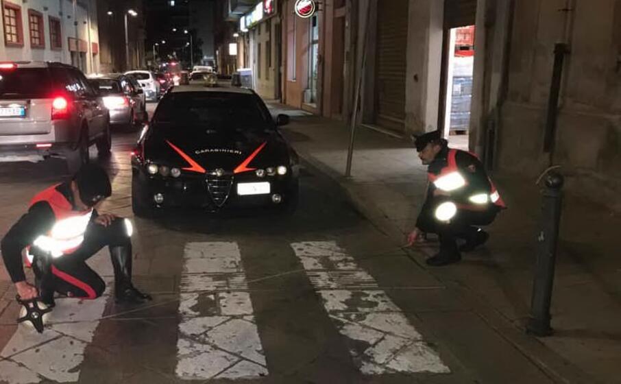i rilievi (foto carabinieri)