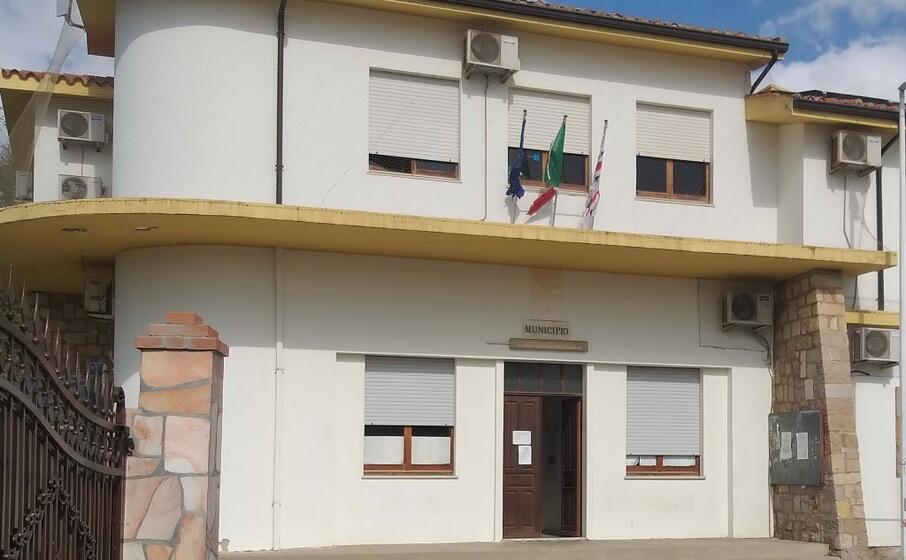 il municipio di musei (l unione sarda foto farris)