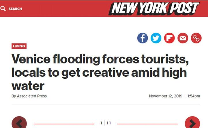 il new york post racconta gli stratagemmi usati per far fronte all allagamento