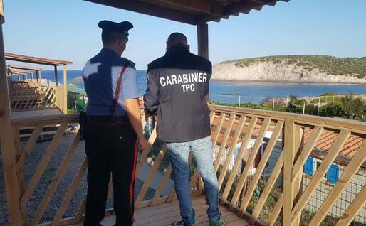Il sequestro (foto carabinieri)