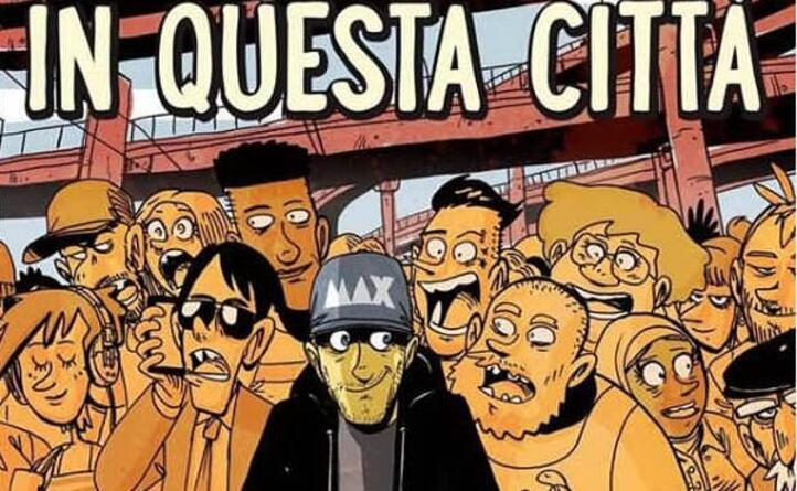 la copertina dell ultimo singolo in questa citt disegnata da zerocalcare (foto instagram)