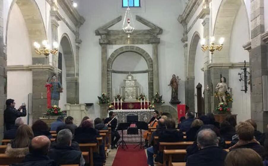 la parrocchia di pauli arbarei (foto antonio pintori)