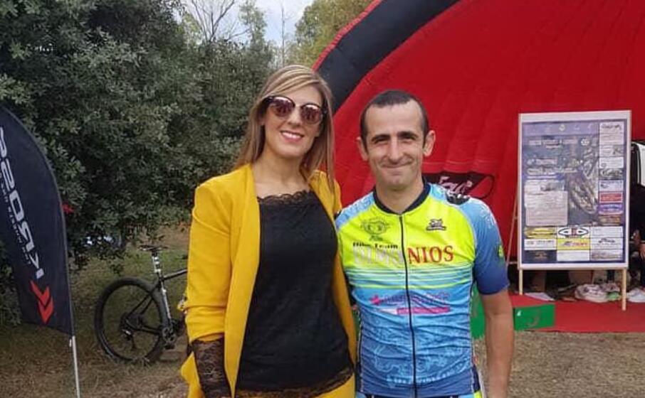 la prima cittadina paola casula con paolo massenti (foto sirigu)