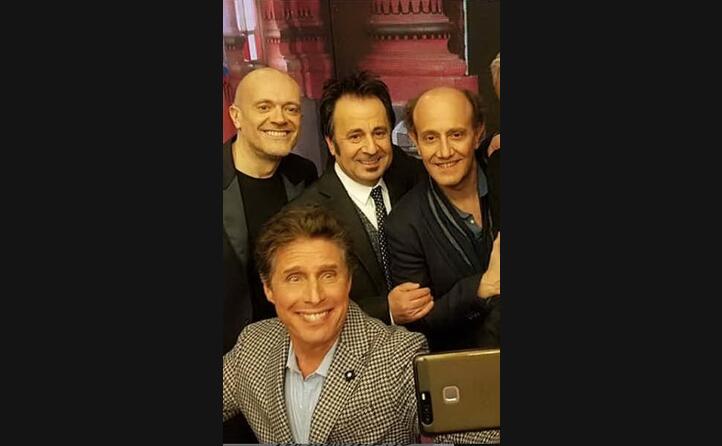 ospite a che tempo che fa (foto instagram)