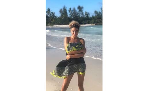 Elodie a Zanzibar (Instagram)
