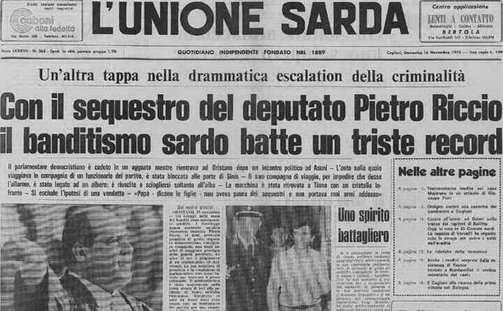 la notizia pubblicata da l unione sarda