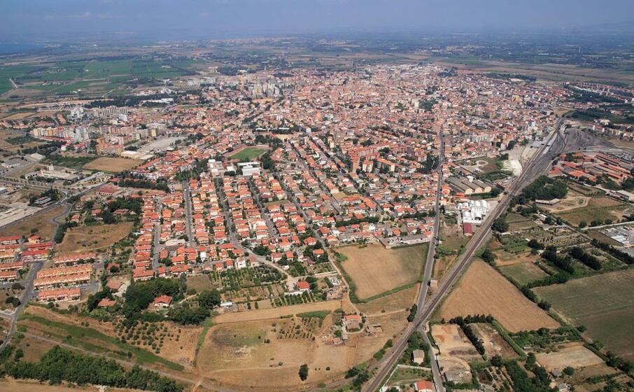 oristano dall alto (foto comune di oristano)
