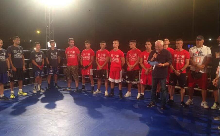 un match di boxe regionale (foto m pala)