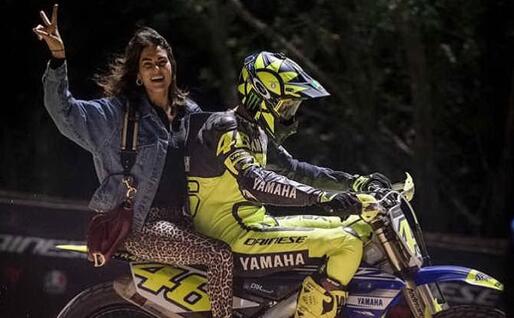 Valentino Rossi e Francesca Sofia Novello (da Instagram)