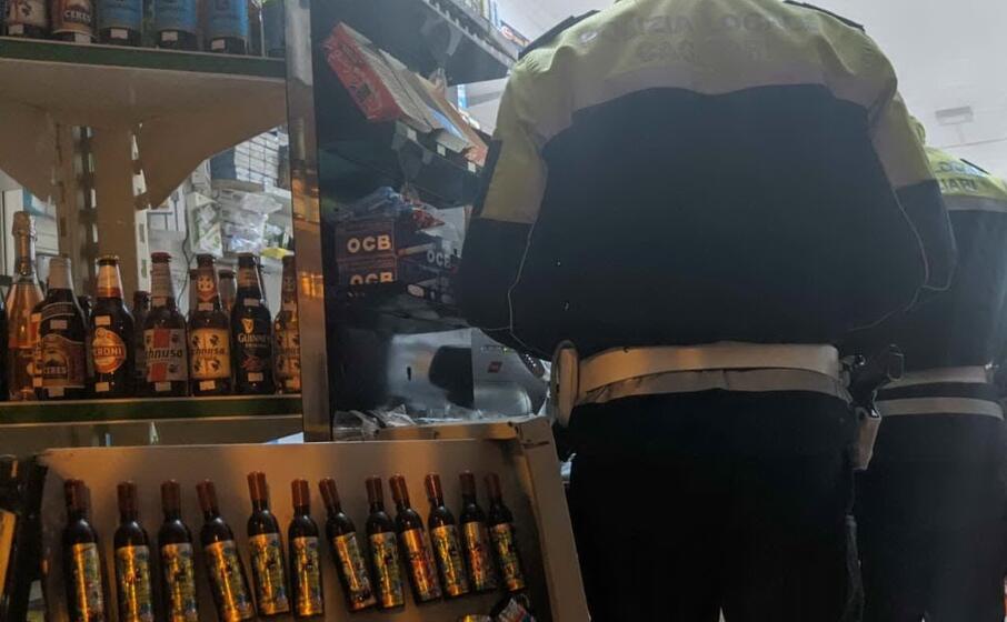 i controlli (foto polizia municipale di cagliari)