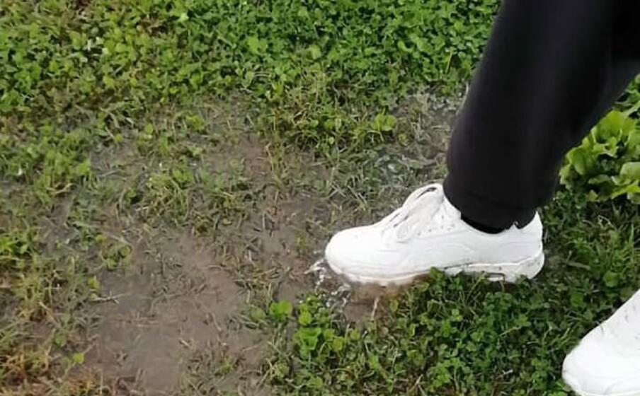 il campo era in condizioni proibitive (foto mariangela pala)