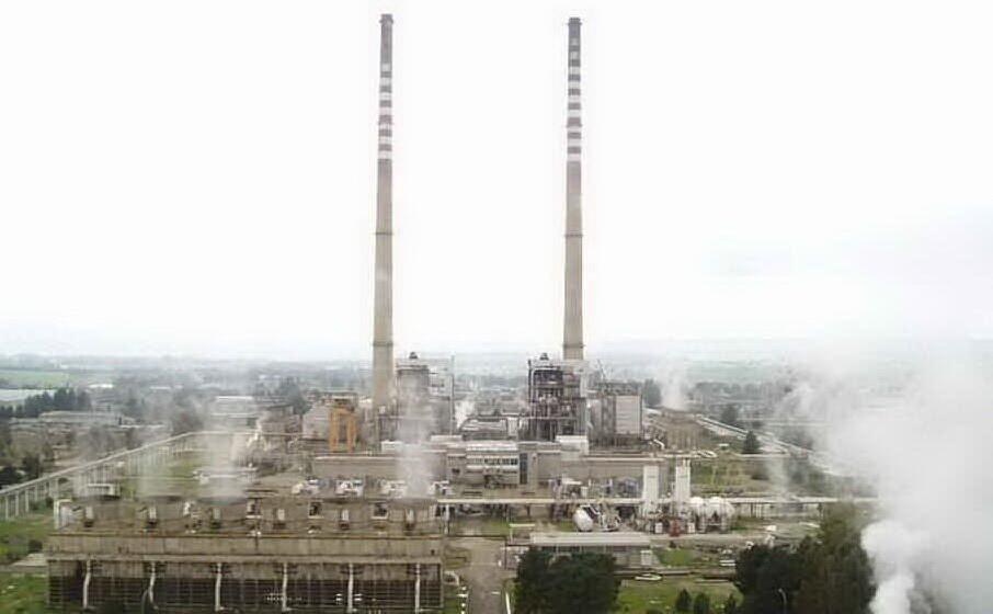la centrale elettrica di ottana (archivio l unione sarda)