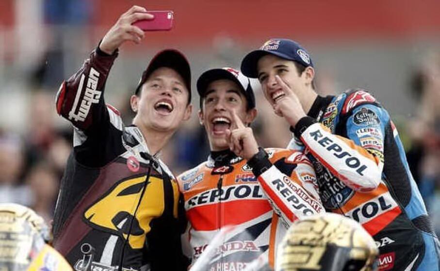 esteve rabat marc marquez e alex marquez (ansa)