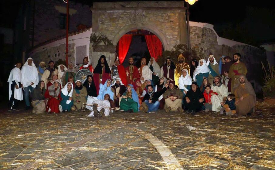 il presepe vivente di assolo (foto pintori)