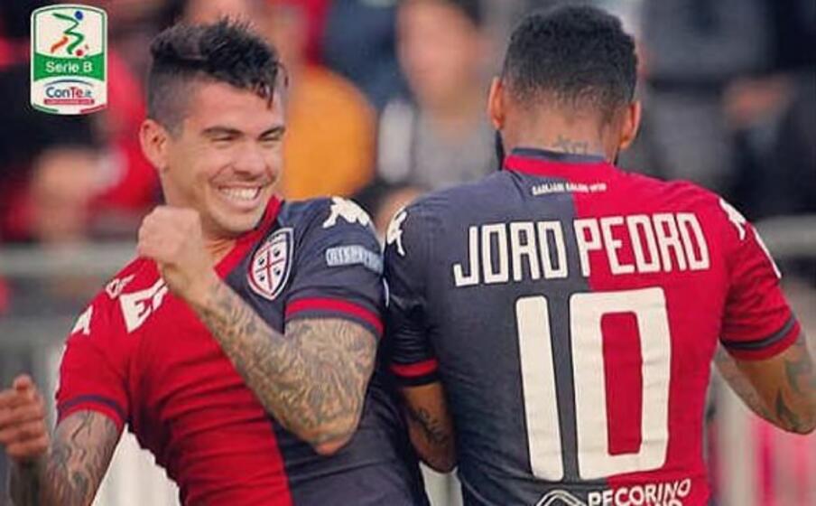 i due brasiliani esultano insieme ai tempi della b