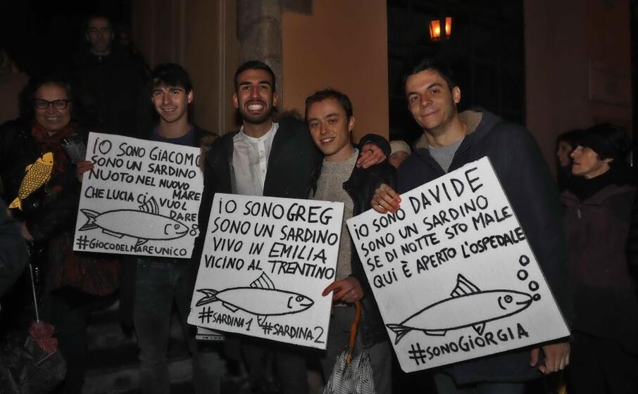 il leader della lega era in citt per la campagna elettorale in vista delle regionali