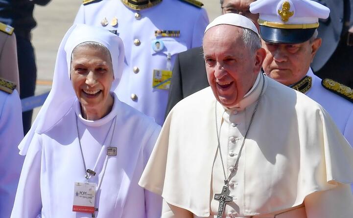 ad accompagnarlo la cugina missionaria suor ana rosa sivori