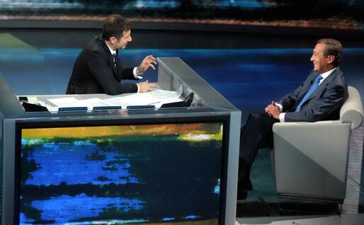 Ospite di Fabio Fazio (Ansa)
