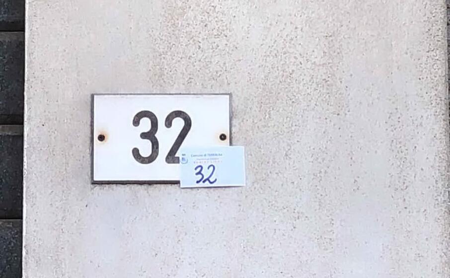un numero civico a terralba (foto sara pinna)