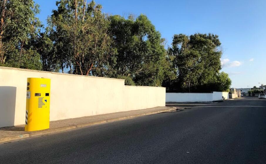 l autovelox a sant antioco (foto del comune)