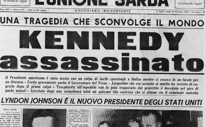 l apertura de l unione sarda il giorno dopo il delitto