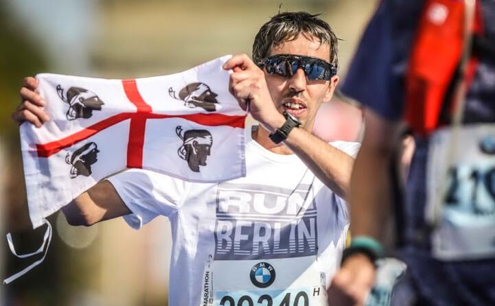 alessandro congia di sanluri alla berlin marathon
