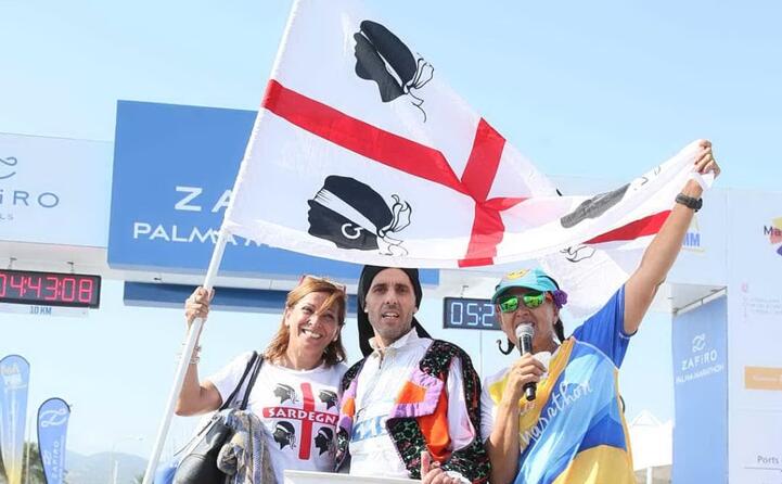 andrea mulas alla maratona di palma de maiorca