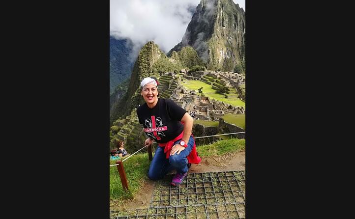 elisabetta curreli da machu picciu in per