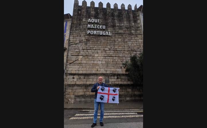 giorgio sanna di quartu da guimaraes in portogallo
