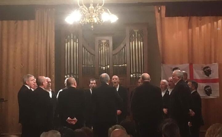 il coro baronia di torp ospite a budapest per una rappresentazione musicale