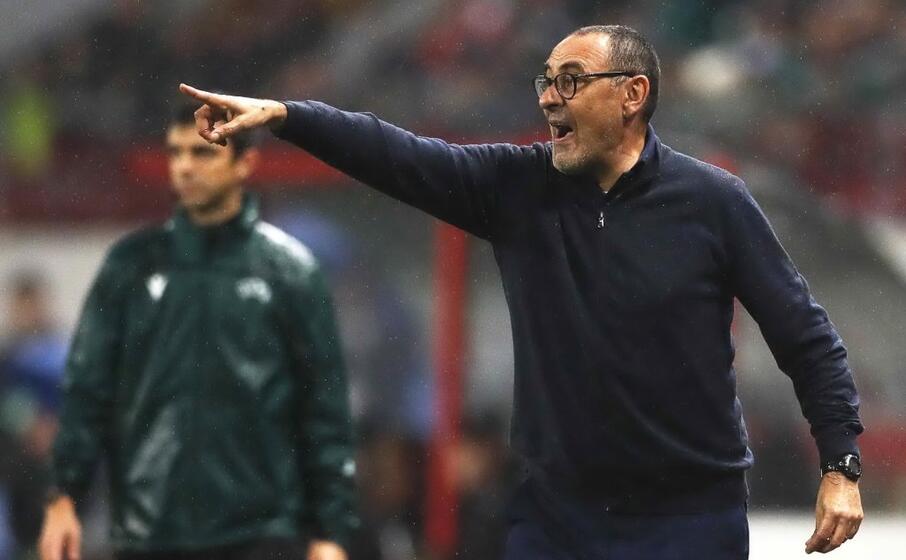 L'allenatore della Juventus Maurizio Sarri