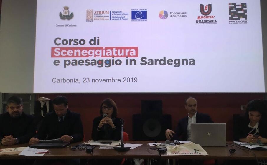 l avvio del corso (l unione sarda foto scano)
