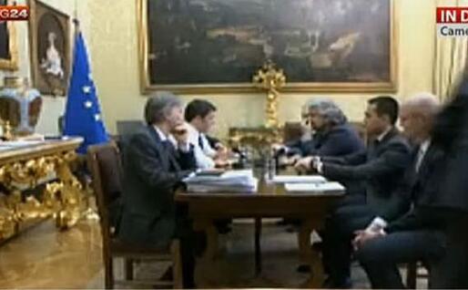 Renzi Grillo, il confronto in streaming
