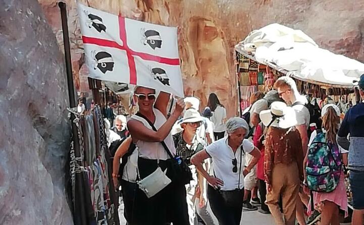 saluti da petra (giordania) da emanuela e stefano