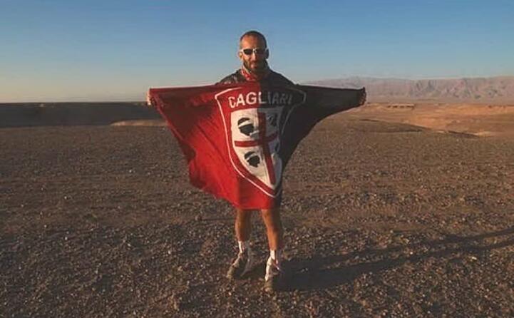 samuele perez ultramaratoneta cagliaritano nel deserto del lut (iran)