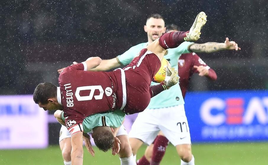 un momento di torino inter (ansa)