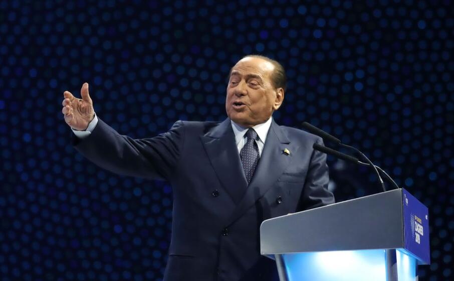 silvio berlusconi a zagabria (ansa bat)